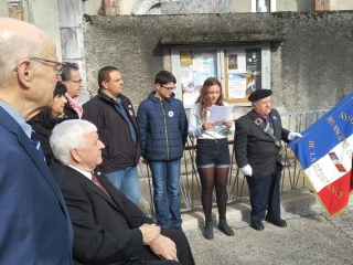 Commémoration du Centenaire de l'Armistice de la Guerre 1914-1918