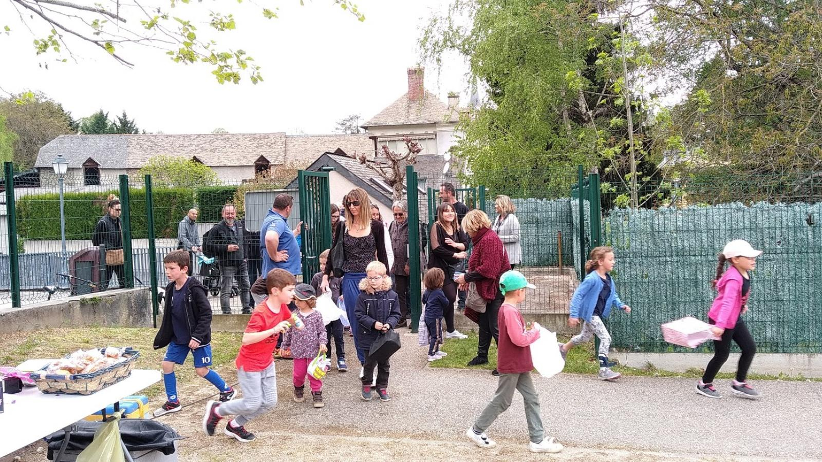 Chasse aux œufs à Bartrès ,samedi 20 Avril 2019