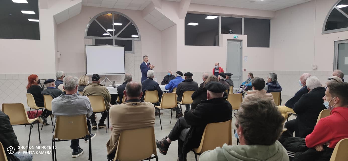 Jean LASSALLE "PRÉSIDENTIELLE", Bartrès  le 10 Novembre 2021