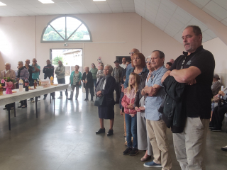 reception fête du village de bartres 2022