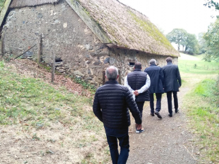 Visite de Mr Le Préfet et Mr le sous- Préfet a Bartrès