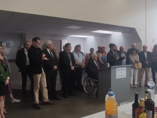 RECEPTION VIN D'HONNEUR