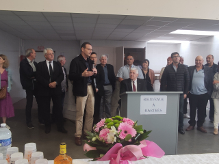 RECEPTION VIN D'HONNEUR