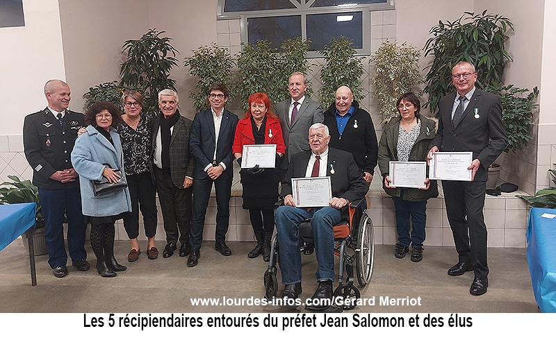 médaillés et diplômes élus de Bartrès 2022