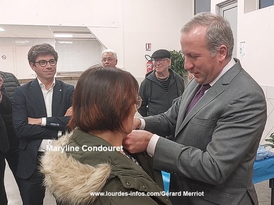 Médaille Argent MARYLINE CONDOURET