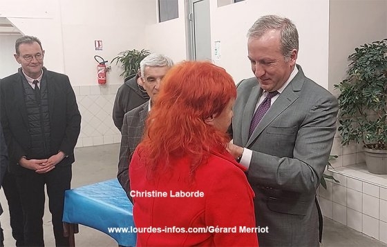Médaille Vermeil Christine LABORDE