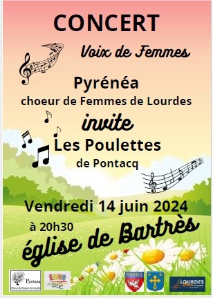 concert "cœur de Femmes"  de Lourdes