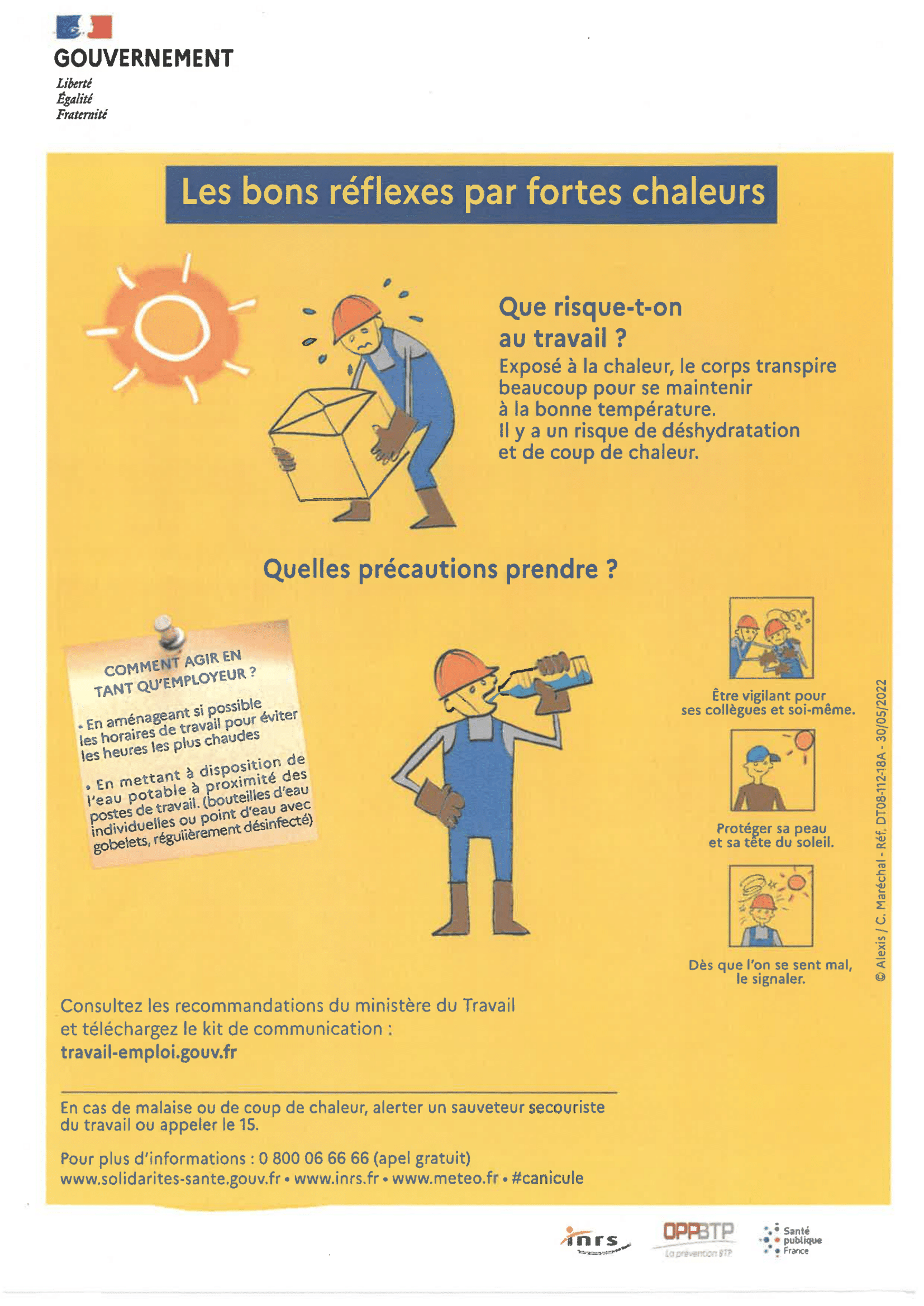 DISPOSITION SPECIFIQUE ORSEC GESTION SANITAIRE DES VAGUES DE CHALEUR