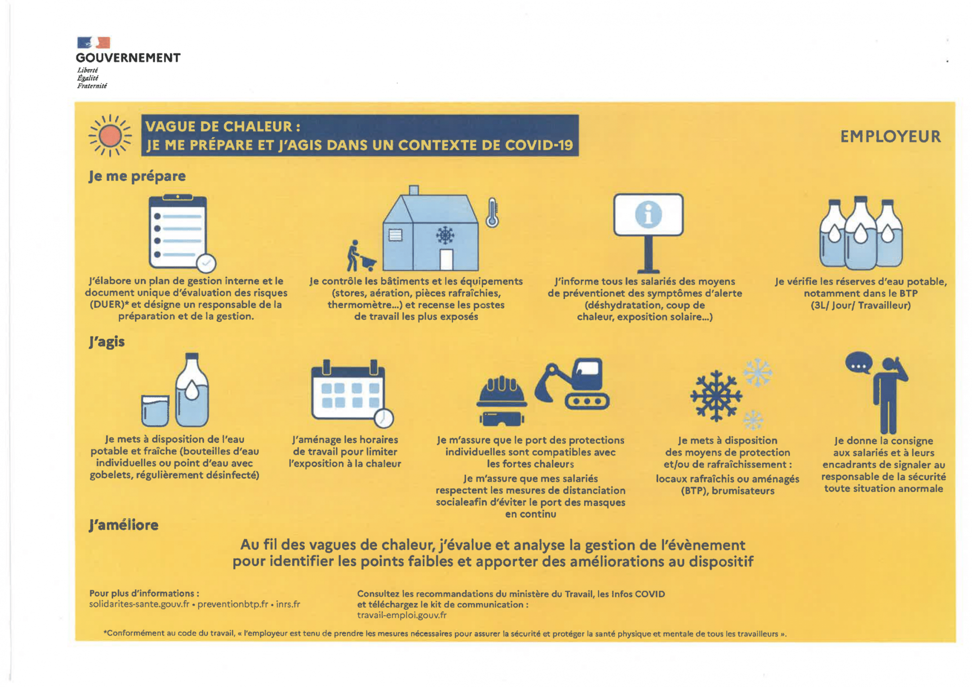 DISPOSITION SPECIFIQUE ORSEC GESTION SANITAIRE DES VAGUES DE CHALEUR