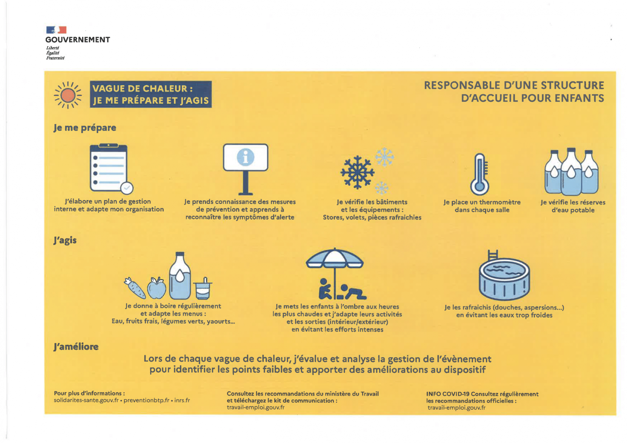 DISPOSITION SPECIFIQUE ORSEC GESTION SANITAIRE DES VAGUES DE CHALEUR
