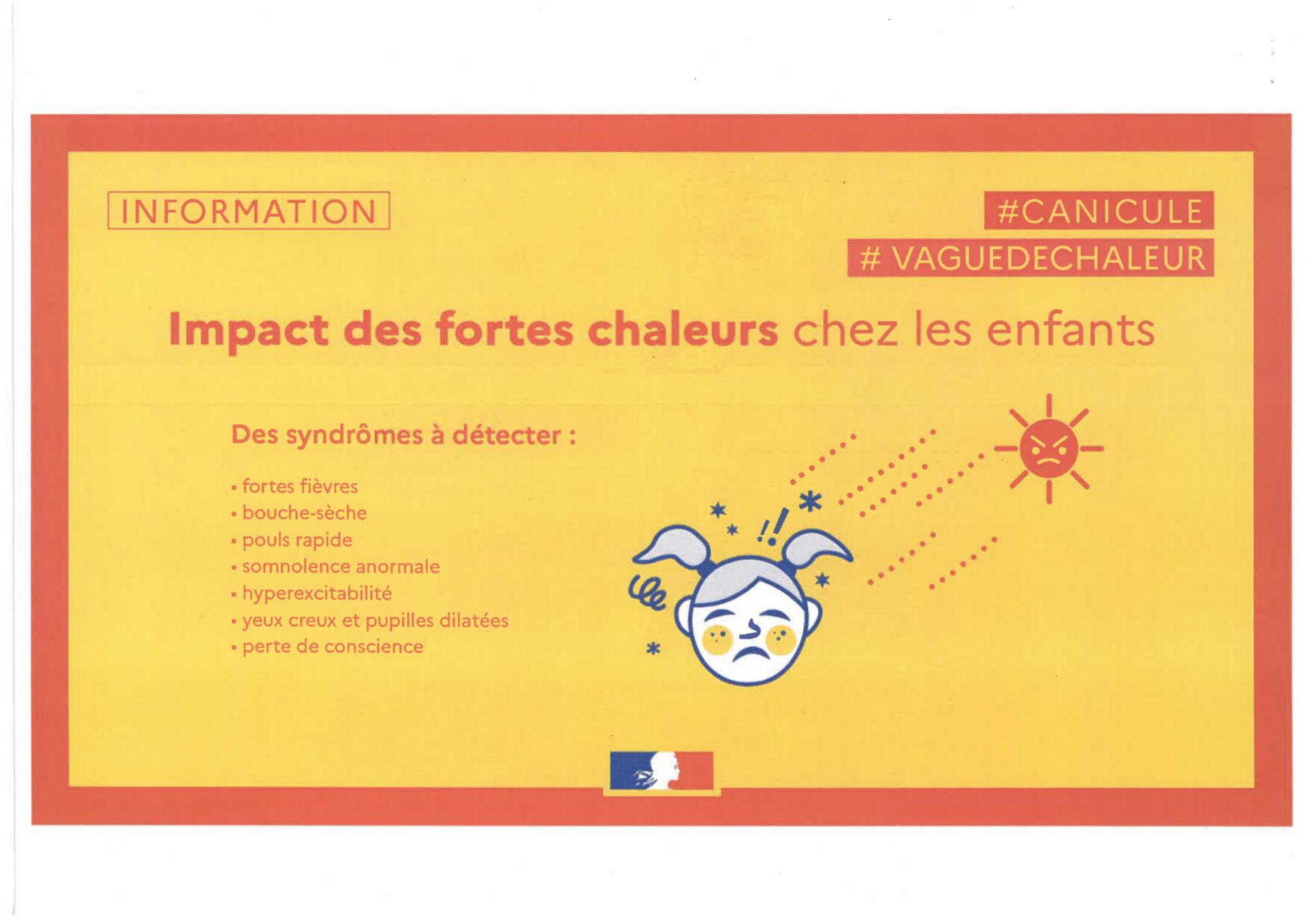 DISPOSITION SPECIFIQUE ORSEC GESTION SANITAIRE DES VAGUES DE CHALEUR