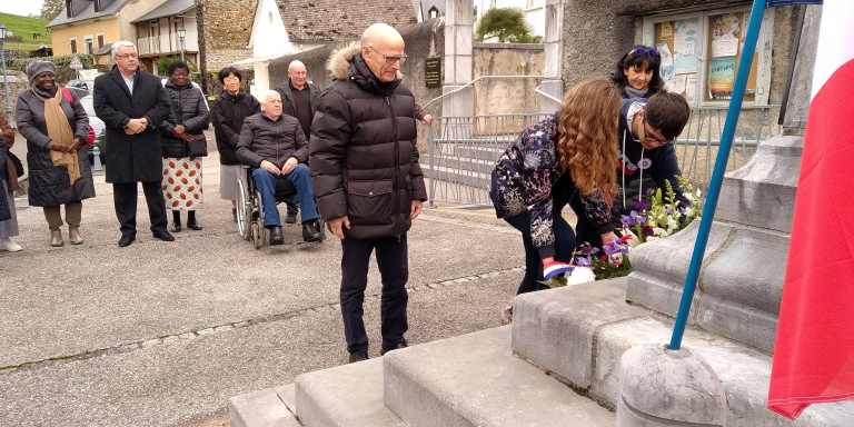 Commémoration du 11 Novembre 2019 a Bartrès